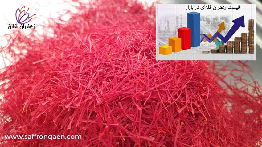 قیمت زعفران فله‌ای در بازار